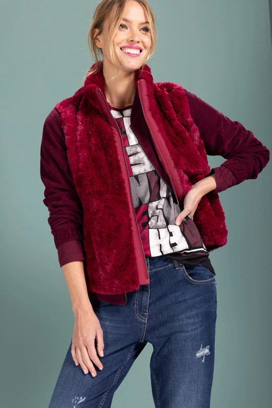 Kenny S merlot triko s potiskem