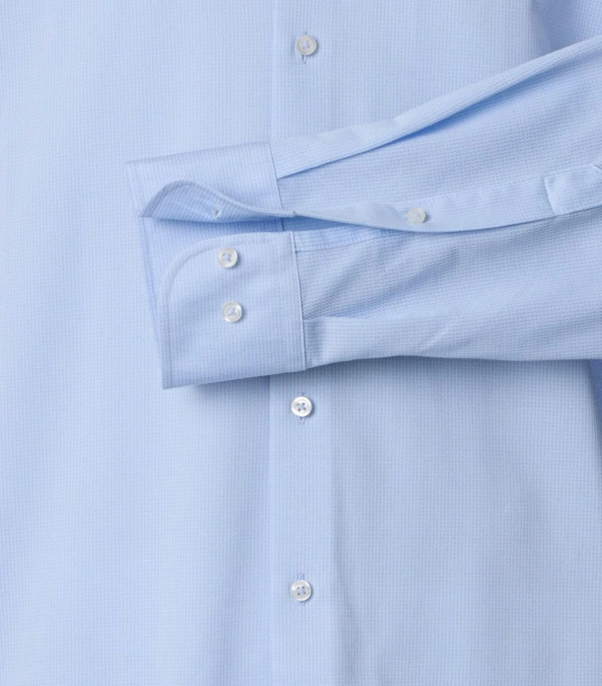 Casamoda pánská košile se vzorkem světle modrá