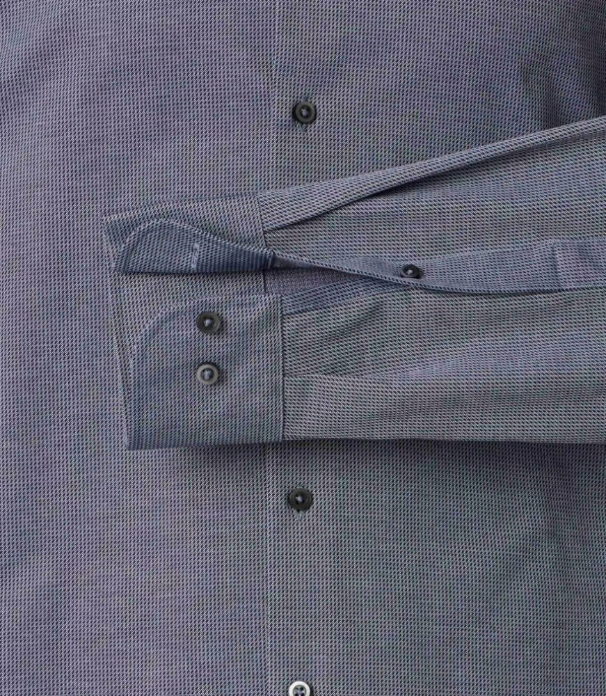 Casamoda pánská košile se vzorkem tmavě modrá