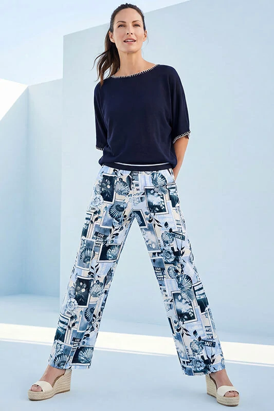 Kenny S letní kalhoty s mušlemi