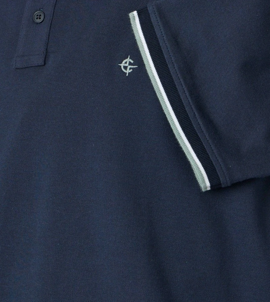 Casamoda tmavě modrá polokošile s krátkým rukávem