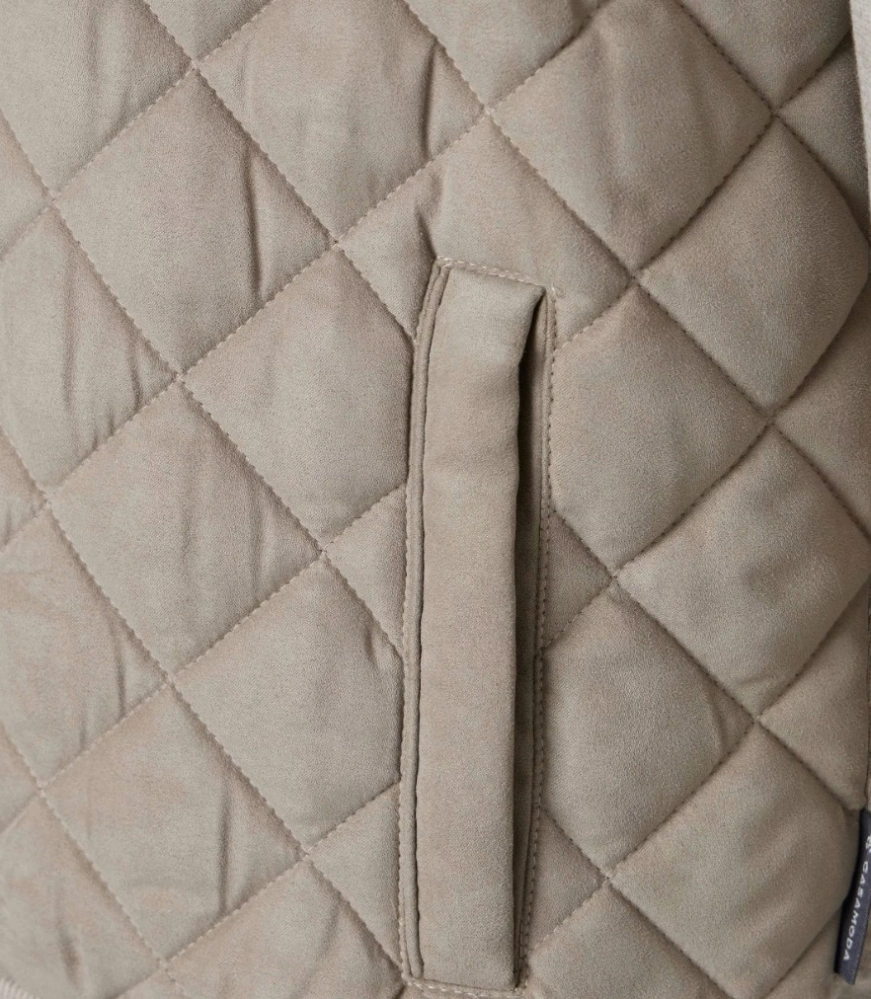 Casamoda pánský bundo-svetr vintage khaki