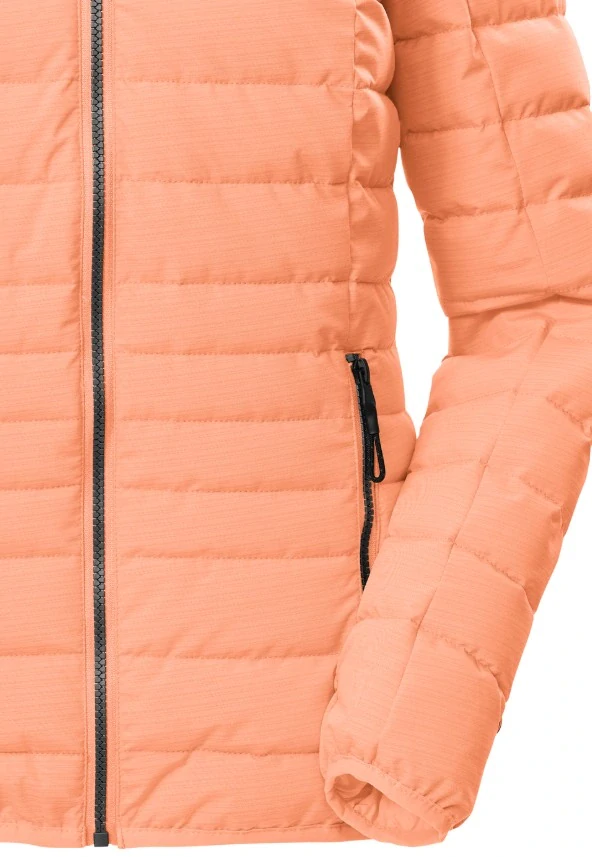 Killtec dámská zimní prošívaná bunda light coral