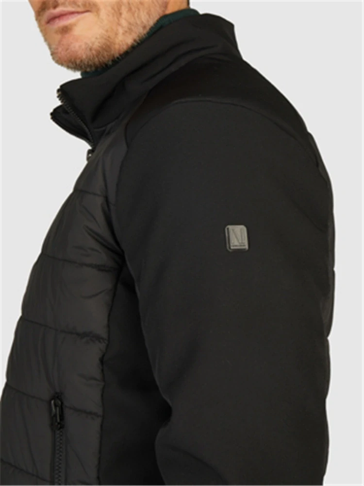 Navigazione pánská hybridní bunda černá