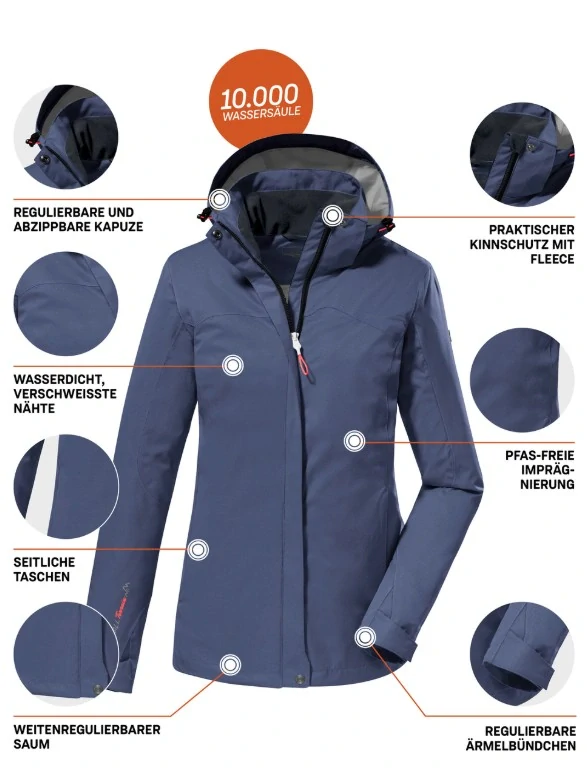 Killtec přechodová bunda denim