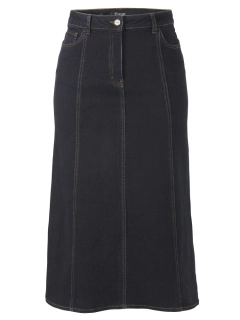 Via appia dlouhá jeans sukně