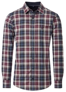 Casamoda pánská kostkovaná košile - až do vel. 7XL