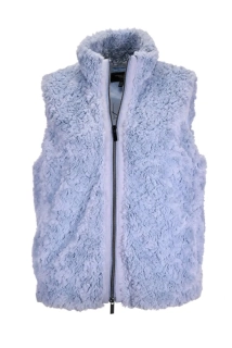 Kenny S modrá chlupatá vesta