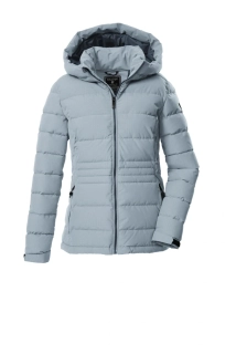 Killtec dámská prošívaná bunda light ice blue