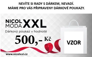 Dárkový poukaz v hodnotě 500,- Kč