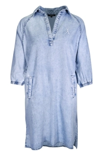 Kenny S šaty jeans look