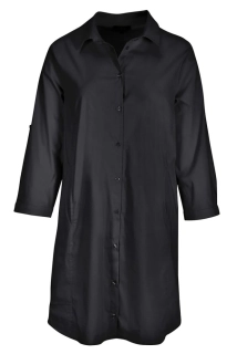 Kenny S černé košilové šaty 