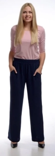 Letní kalhoty Keren tmavě šedé