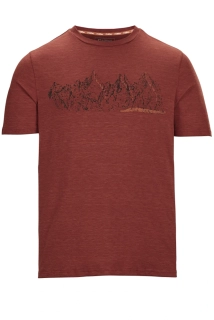 Killtec pánské funkční triko red ochre