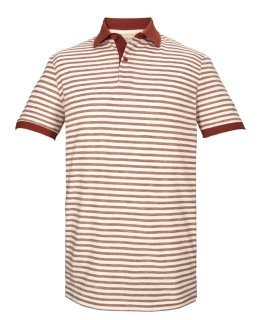 Killtec pánské funkční polo brick red