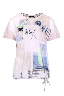 Kenny S mandlové triko s potiskem na předním díle