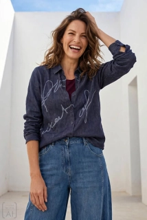 Kenny S halenka v denim optice