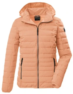 Killtec dámská zimní prošívaná bunda light coral