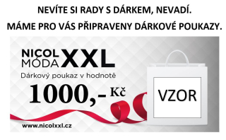 Dárkový poukaz v hodnotě 1.000,- Kč
